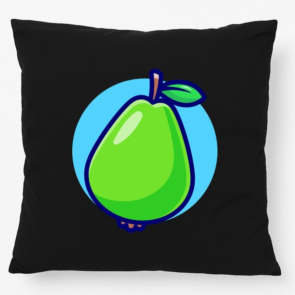 Kissen Birne Comic Frucht 40x40cm