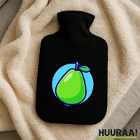 W&auml;rmflasche Birne Comic Frucht