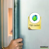 Magnet Birne Comic Frucht 59mm K&uuml;hlschrankmagnet