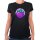 Damen T-Shirt Mangostan Comic Frucht