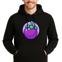 Unisex Hoodie Mangostan Comic Frucht