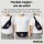Bauchtasche Mangostan Comic Frucht 2,5 Liter Black