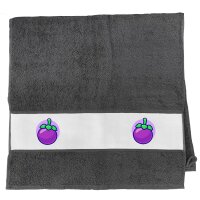 Handtuch Mangostan Comic Frucht 50x100cm