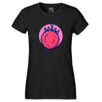 Damen T-Shirt Litschi Comic Frucht