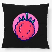 Kissen Litschi Comic Frucht 40x40cm