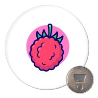 Magnet Litschi Comic Frucht 59mm K&uuml;hlschrankmagnet