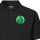 Damen Polo Shirt Limette Comic Frucht