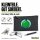Kulturbeutel Limette Comic Frucht 1 Liter Charcoal
