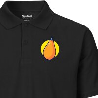 Damen Polo Shirt Papaya Comic Frucht