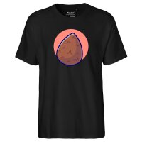 Herren T-Shirt Kokosnuss Comic Frucht