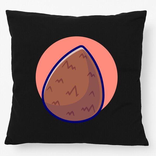 Kissen Kokosnuss Comic Frucht 40x40cm