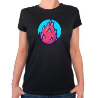 Damen T-Shirt Drachenfrucht Comic Frucht