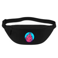 Bauchtasche Drachenfrucht Comic Frucht 2,5 Liter Black