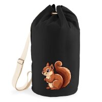 Seesack Eichh&ouml;rnchen Comic 20 Liter Black