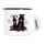 Emaille Tasse Spukschloss Comic 300ml Vintage