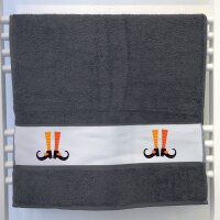 Handtuch Hexenbeine Comic 50x100cm