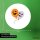 Aufkleber Gespensterballons Halloween 10cm rund