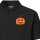 Damen Polo Shirt Kürbis grimmig
