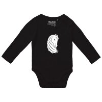 Baby Body Pferdekopf Silhouette