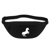 Bauchtasche Pferd Silhouette 2,5 Liter Black