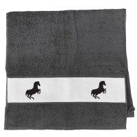 Handtuch Pferd Silhouette 50x100cm