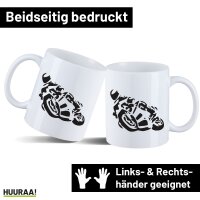 Kaffeetasse Motorrad Tribal 330ml