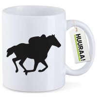 Kaffeetasse Pferd Silhouette 330ml