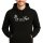 Unisex Hoodie Der frühe Vogel Schriftzug
