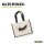 Jutetasche Feder Silhouette 21 Liter Black