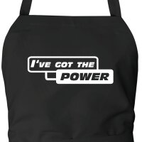 Sch&uuml;rze Ive got the power Schriftzug