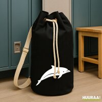 Seesack Delfin Silhouette 20 Liter Black
