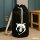 Seesack Wolf Illustration 20 Liter Black