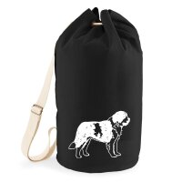 Seesack Bernhardiner Illustration 20 Liter Black