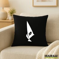 Kissen Windsurfer Silhouette 40x40cm