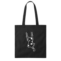 Jutebeutel Katze Comic 10 Liter