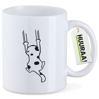 Kaffeetasse Katze Comic 330ml