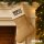 Weihnachtsstrumpf Neid ist die höchste Form der Anerkennung Schriftzug Beige Jute