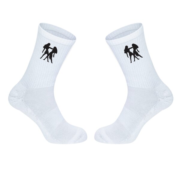 Unisex Socken Zwillinge Sternzeichen Baumwolle