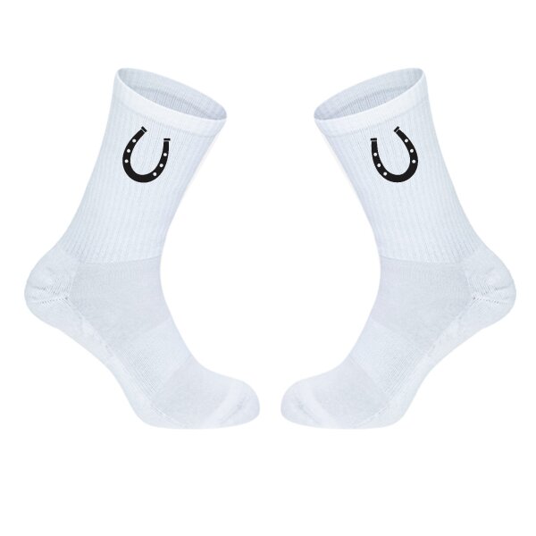 Unisex Socken Hufeisen Symbol Baumwolle