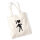 Jutebeutel I love Zombies Zombie 10 Liter