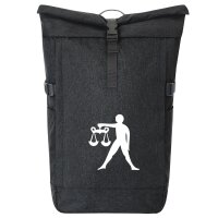 Kurierrucksack Waage Sternzeichen 30-44 Liter Black Melange