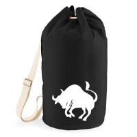 Seesack Stier Sternzeichen 20 Liter Black