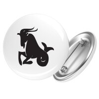 Button Steinbock Sternzeichen