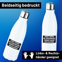 Trinkflasche Jungs Handbremse, M&auml;nner...