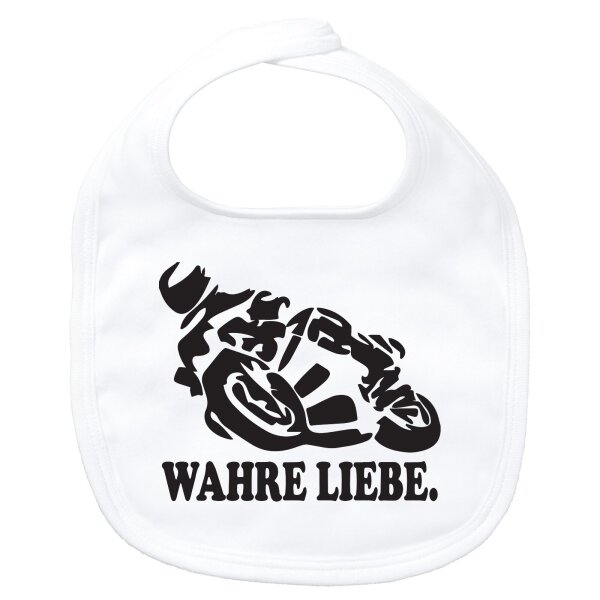 Baby Lätzchen Wahre Liebe. Motorrad