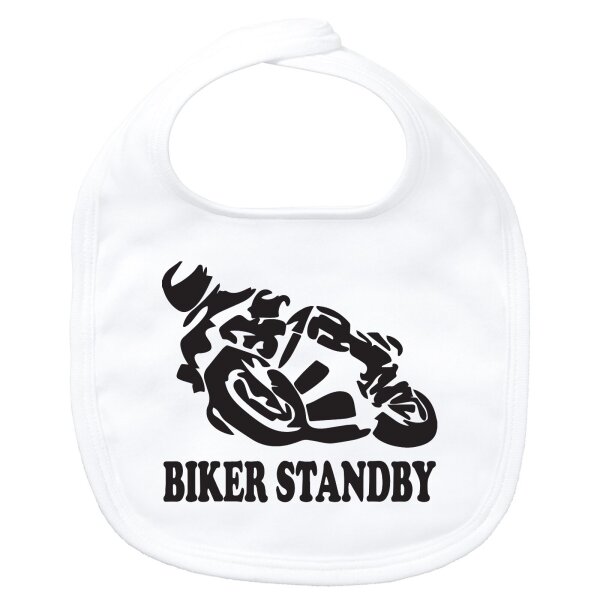 Baby Lätzchen Biker Standby Motorrad