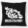 Kissen Biker Standby Motorrad 40x40cm