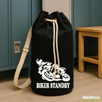 Seesack Biker Standby Motorrad 20 Liter Black