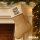 Weihnachtsstrumpf Oldie but Goldie Schriftzug Beige Jute
