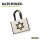 Jutetasche Davidstern Symbol 21 Liter Black